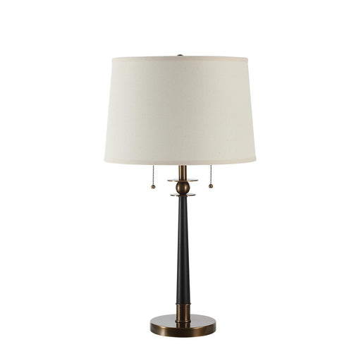Agrinio Two Light Table Lamp Matte Black