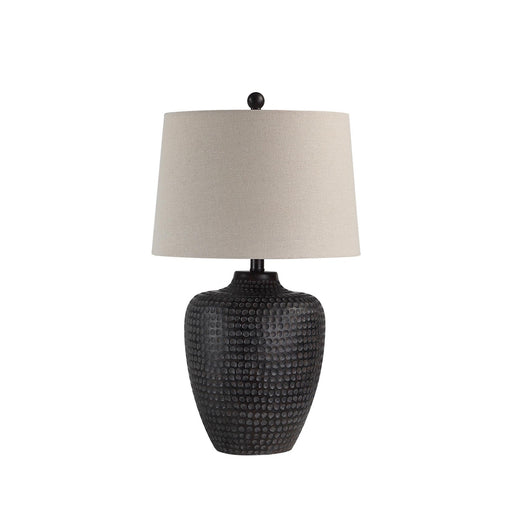 Agueda One Light Table Lamp Dark Brown