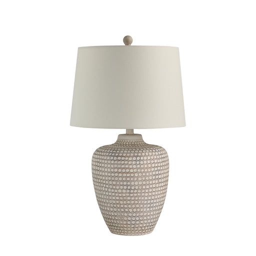 Albacete One Light Table Lamp Cream