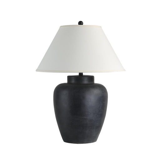 Arancia One Light Table Lamp Black Wash