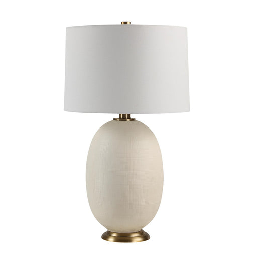 Cartagena One Light Table Lamp White