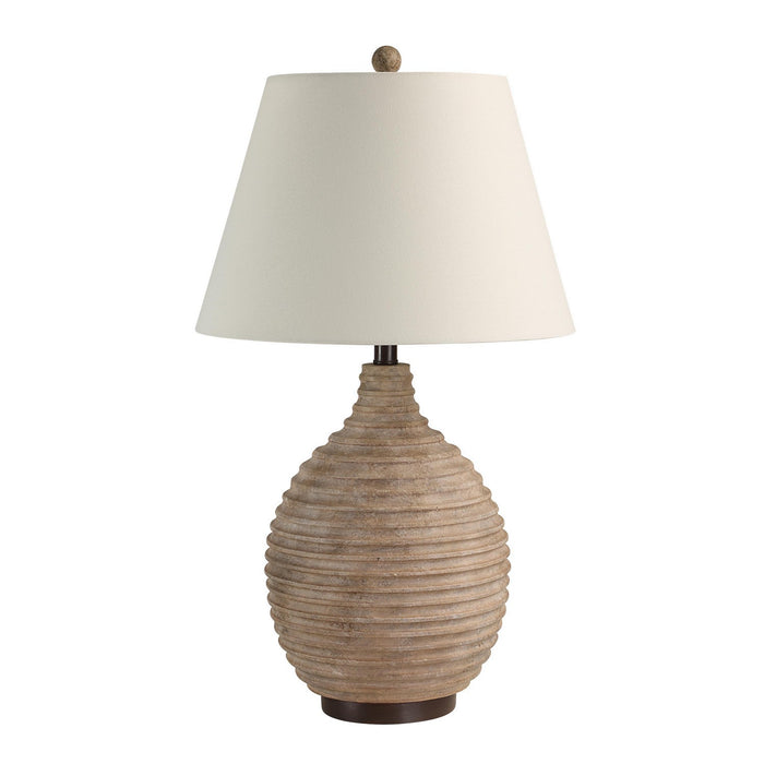 Renwil - LPT1325 - One Light Table Lamp - Cebada - Textured Brown & Beige