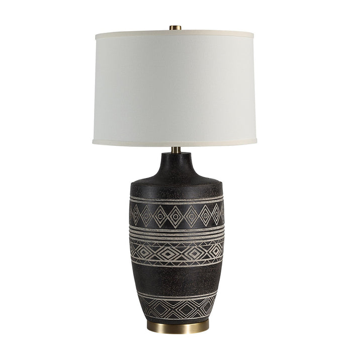 Renwil - LPT1326 - One Light Table Lamp - Ceniza - Black With Wash