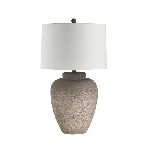 Lattuga One Light Table Lamp Textured Beige