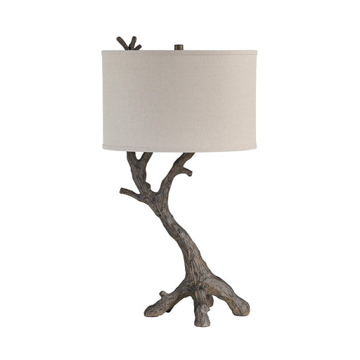 Loures One Light Table Lamp Dark Brown
