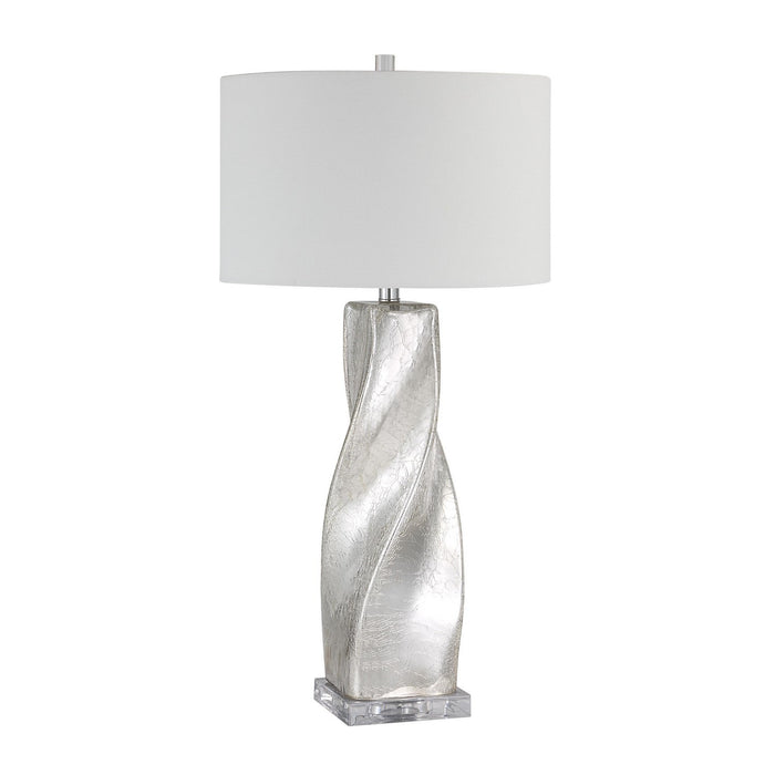 Renwil - LPT1336 - One Light Table Lamp - Lyons - Crackled Mercury Silver
