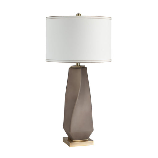 Mallorca One Light Table Lamp Smoke Gray