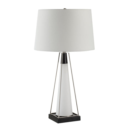 Navagio One Light Table Lamp Frosted White