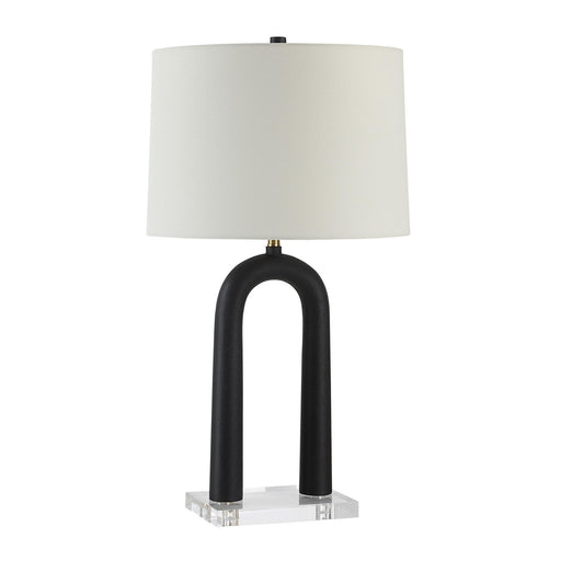 Pisa One Light Table Lamp Matte Black