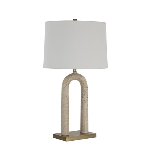 Primula One Light Table Lamp Cream