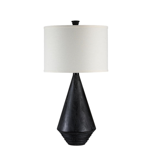 Tortora One Light Table Lamp Matte Black Wash