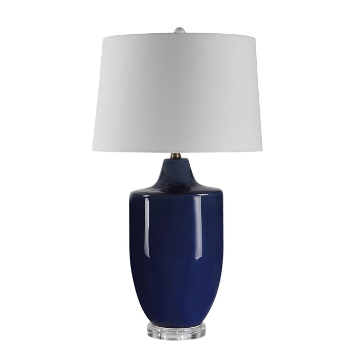 Renwil - LPT1361 - One Light Table Lamp - Decimus - Crackled Navy