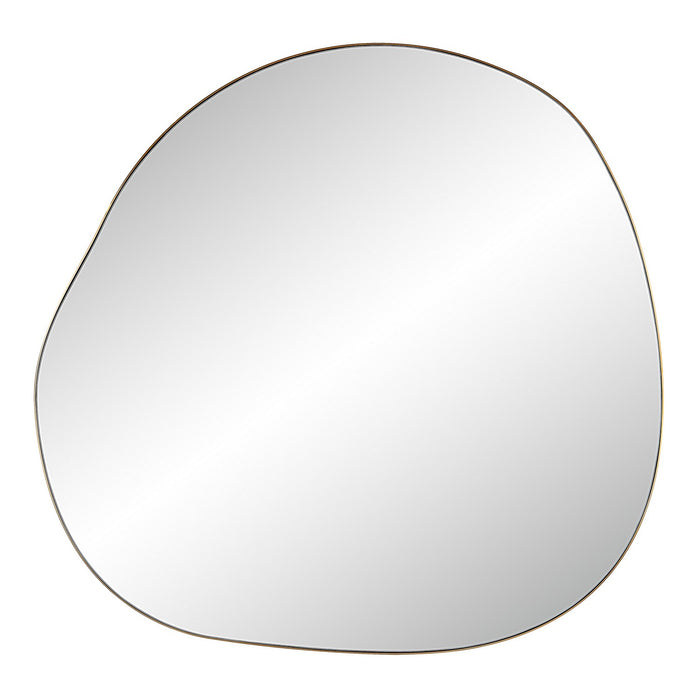 Renwil - MT2605 - Mirror - Peony - BURNISHED BRASS