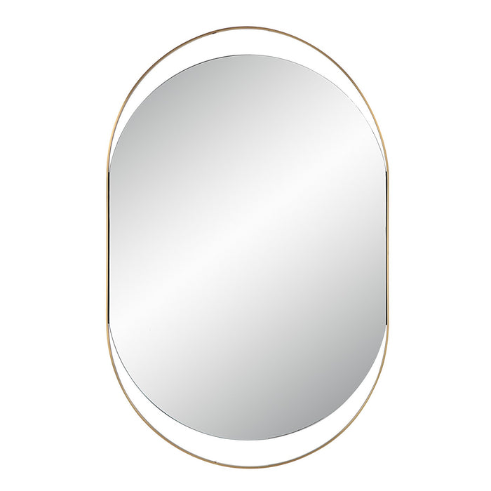 Renwil - MT2629 - Mirror - Ecru - SATIN BRASS