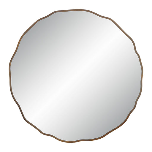 Bern Mirror DARK ANTIQUE BRUSHED BRASS
