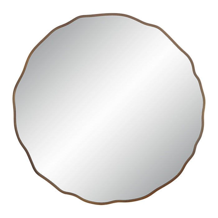 Renwil - MT2634 - Mirror - Bern - DARK ANTIQUE BRUSHED BRASS