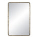 Renwil - MT2675 - Mirror - Ivory - DARK ANTIQUE BRUSHED BRASS