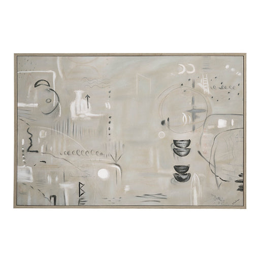 Renwil - OL2135 - Canvas Art - Kore - Light walnut