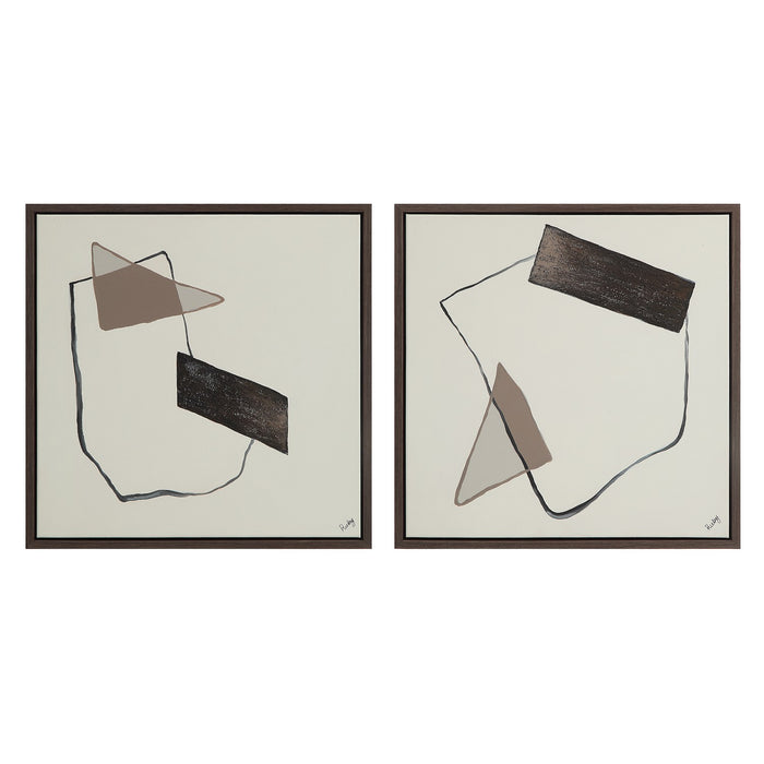 Renwil - OL2142 - Canvas Art - Lacadie - DARK BROWN