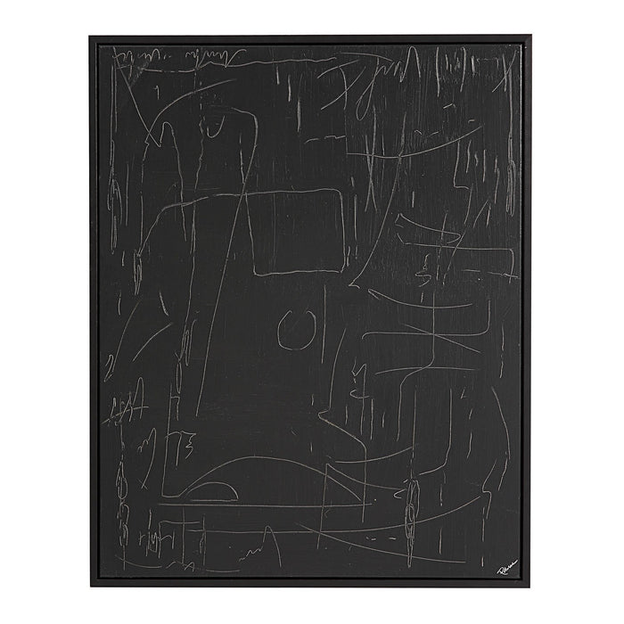 Renwil - OL2129 - Canvas Art - Haiku - Black