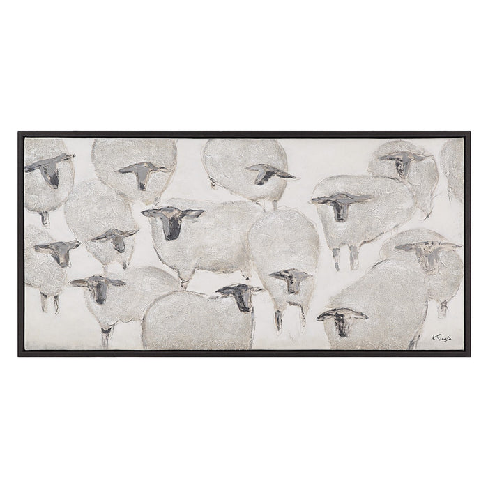 Renwil - OL2162 - Canvas Art - Shah - DARK GREY
