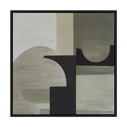 Gladiolus Canvas Art PAINTED BLACK