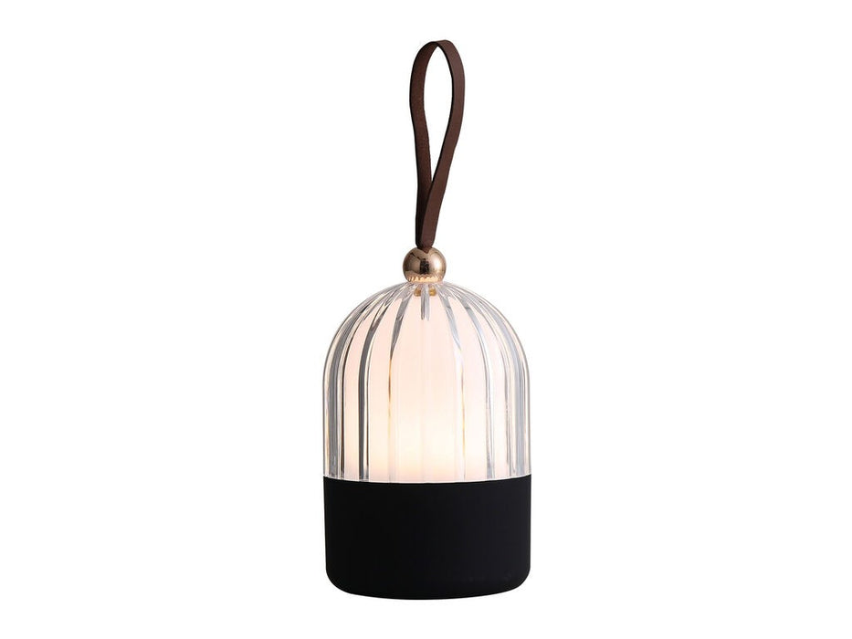 Golden - 2253-4 BLK - LED Lantern - Lunari - Matte Black