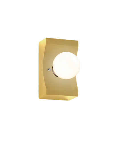 Ambiance One Light Wall Sconce Muted Yellow