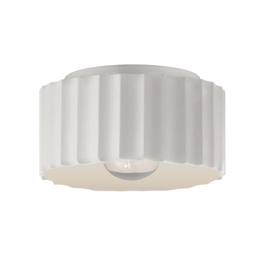 Radiance One Light Flush-Mount Bisque