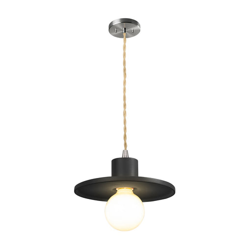 Radiance One Light Pendant Carbon - Matte Black