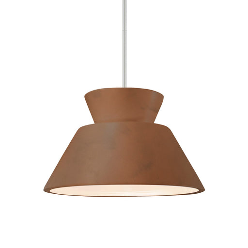Radiance One Light Pendant Terra Cotta