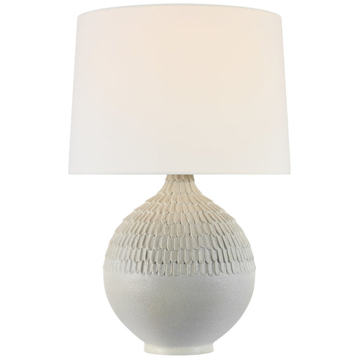 Morava LED Table Lamp Volcanic White