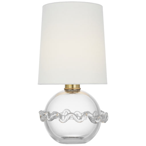 Breslin LED Accent Lamp Clear Glass
