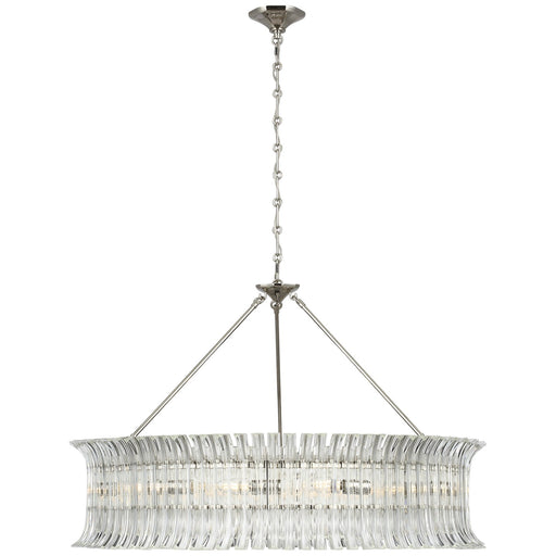 Rhine LED Chandelier Polished Nickel