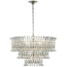 Visual Comfort Signature - ARN 5072PN-CG - LED Chandelier - Rhine - Polished Nickel