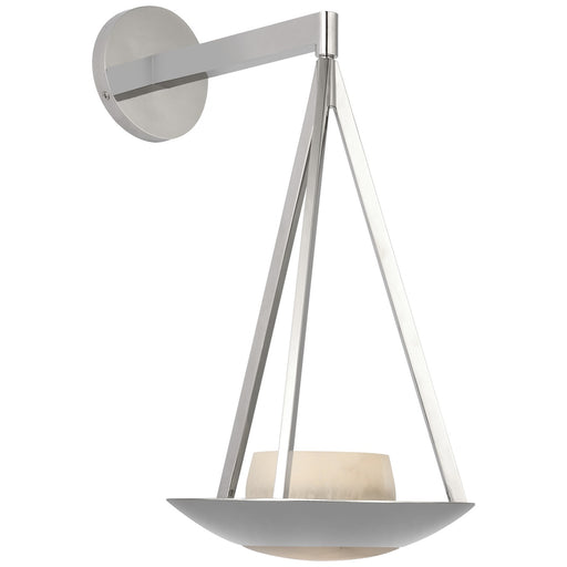 Divina LED Wall Sconce Polished Nickel