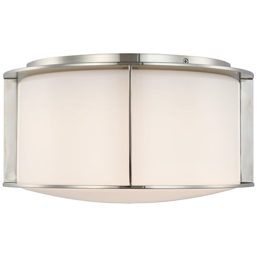 Visual Comfort Signature - BBL 4191PN-WG - LED Flush Mount - Phinn - Polished Nickel