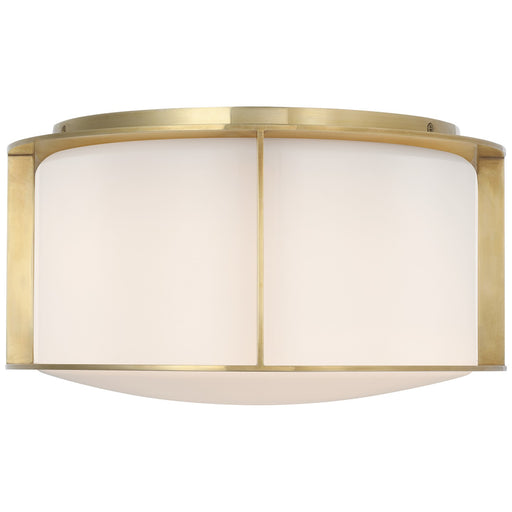 Visual Comfort Signature - BBL 4191SB-WG - LED Flush Mount - Phinn - Soft Brass