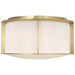 Visual Comfort Signature - BBL 4191SB-WG - LED Flush Mount - Phinn - Soft Brass