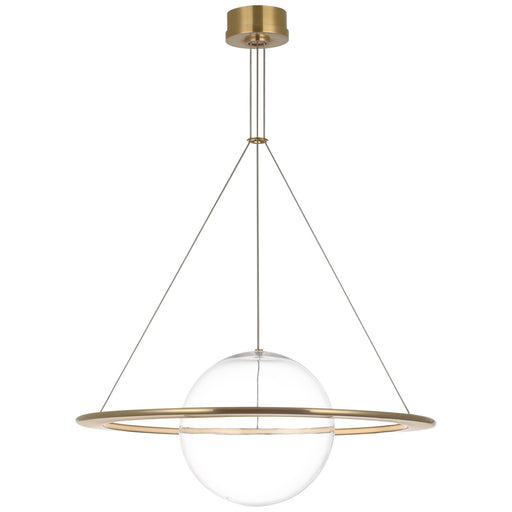 Cosmos LED Chandelier Soft Brass