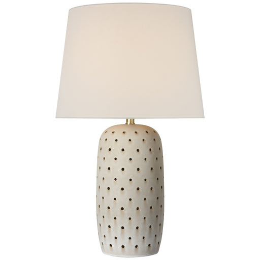 Samara LED Table Lamp Dusted Stone