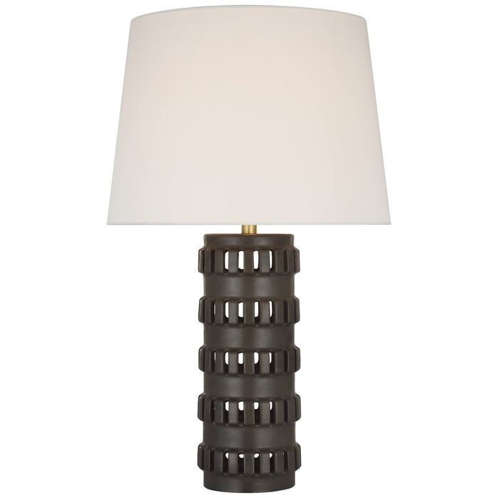Visual Comfort Signature - CHA 8630DSC-L - LED Table Lamp - Mullin - Dusted Cocoa