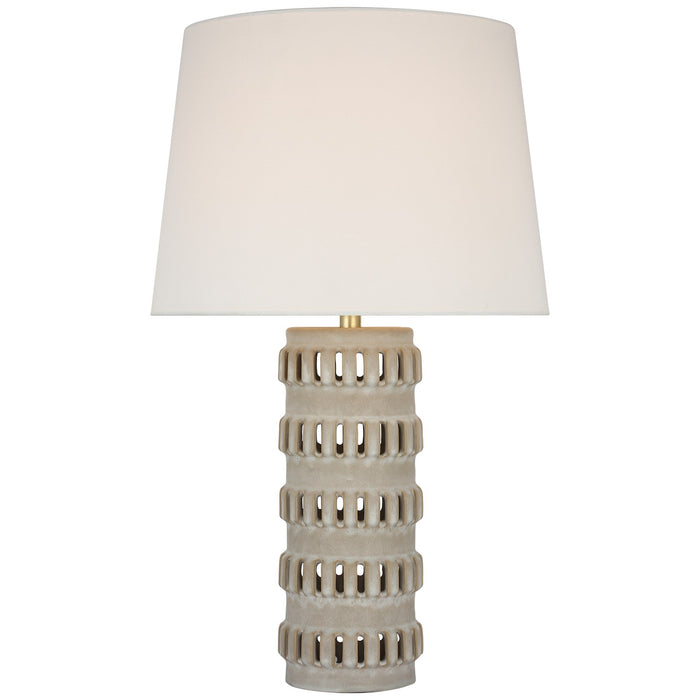 Visual Comfort Signature - CHA 8630DST-L - LED Table Lamp - Mullin - Dusted Stone