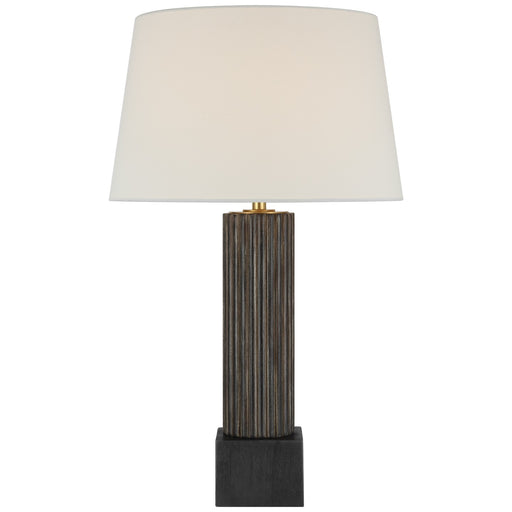 Reeve LED Table Lamp Vintage Walnut and Ebonized Oak