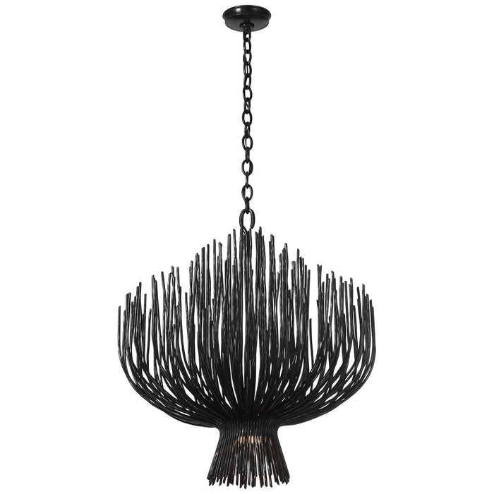 Visual Comfort Signature - CHC 5139AI - LED Chandelier - Astra - Aged Iron