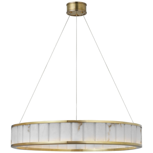 Iterna LED Chandelier Antique-Burnished Brass