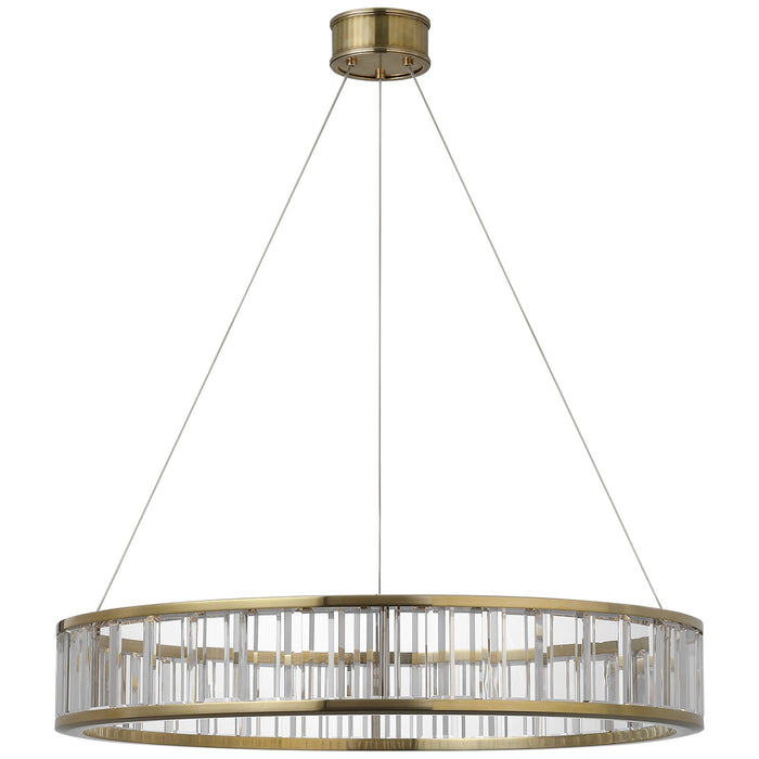 Visual Comfort Signature - CHC 5800AB-CG - LED Chandelier - Iterna - Antique-Burnished Brass