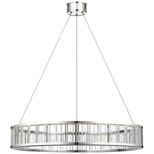 Iterna LED Chandelier Polished Nickel