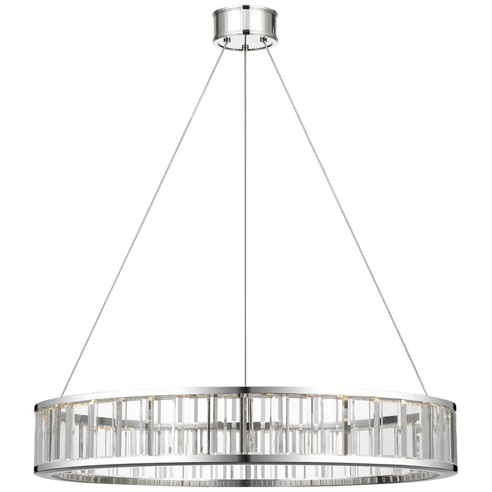 Visual Comfort Signature - CHC 5800PN-CG - LED Chandelier - Iterna - Polished Nickel