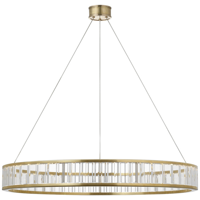 Visual Comfort Signature - CHC 5801AB-CG - LED Chandelier - Iterna - Antique-Burnished Brass